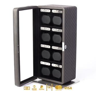 Estuche rebobinador con capacidad para 8 relojes