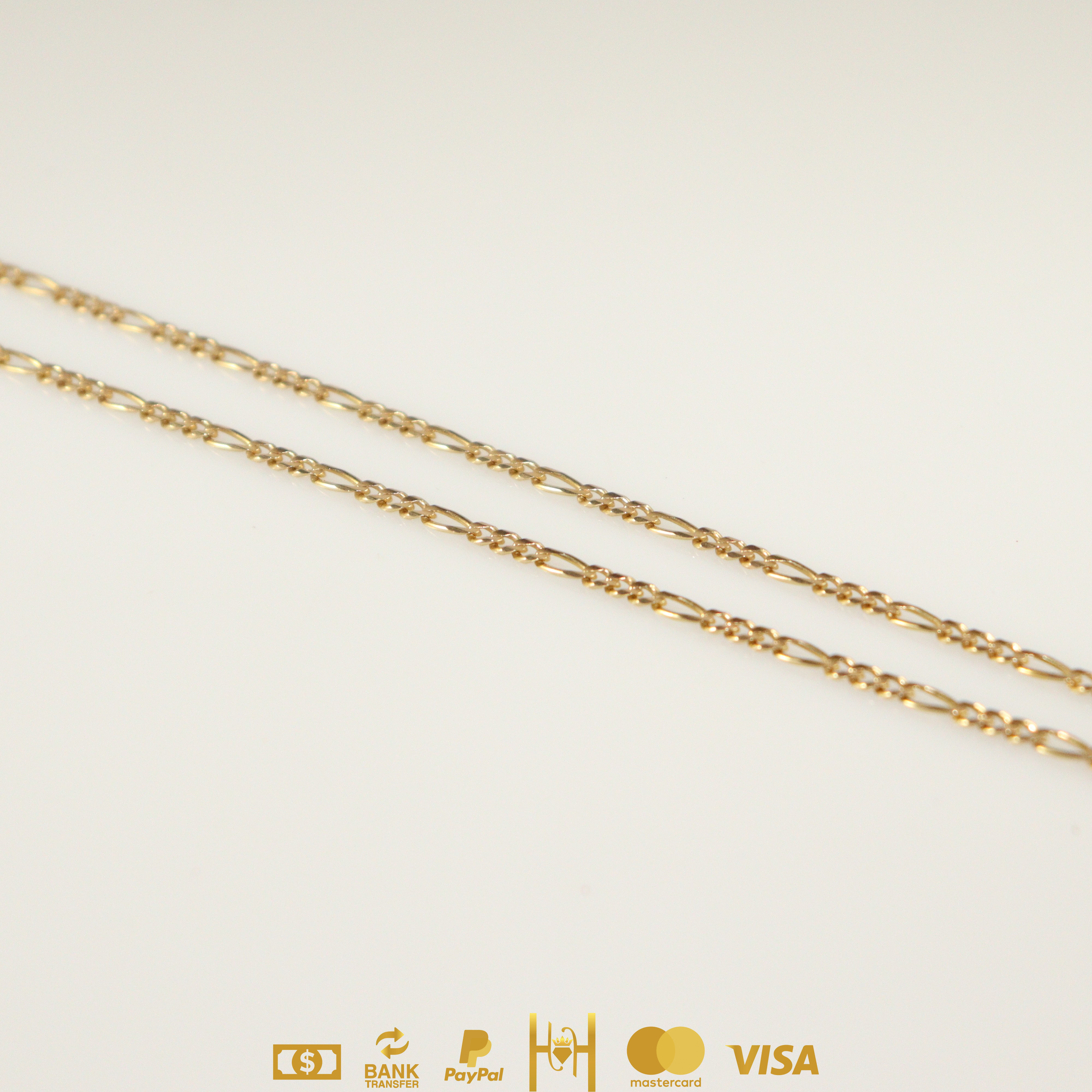 Collar tejido Cartier en oro amarillo 14 kilates