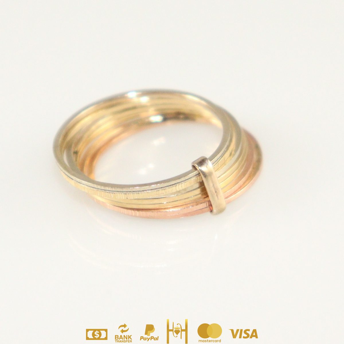 Anillo Semanario 14k