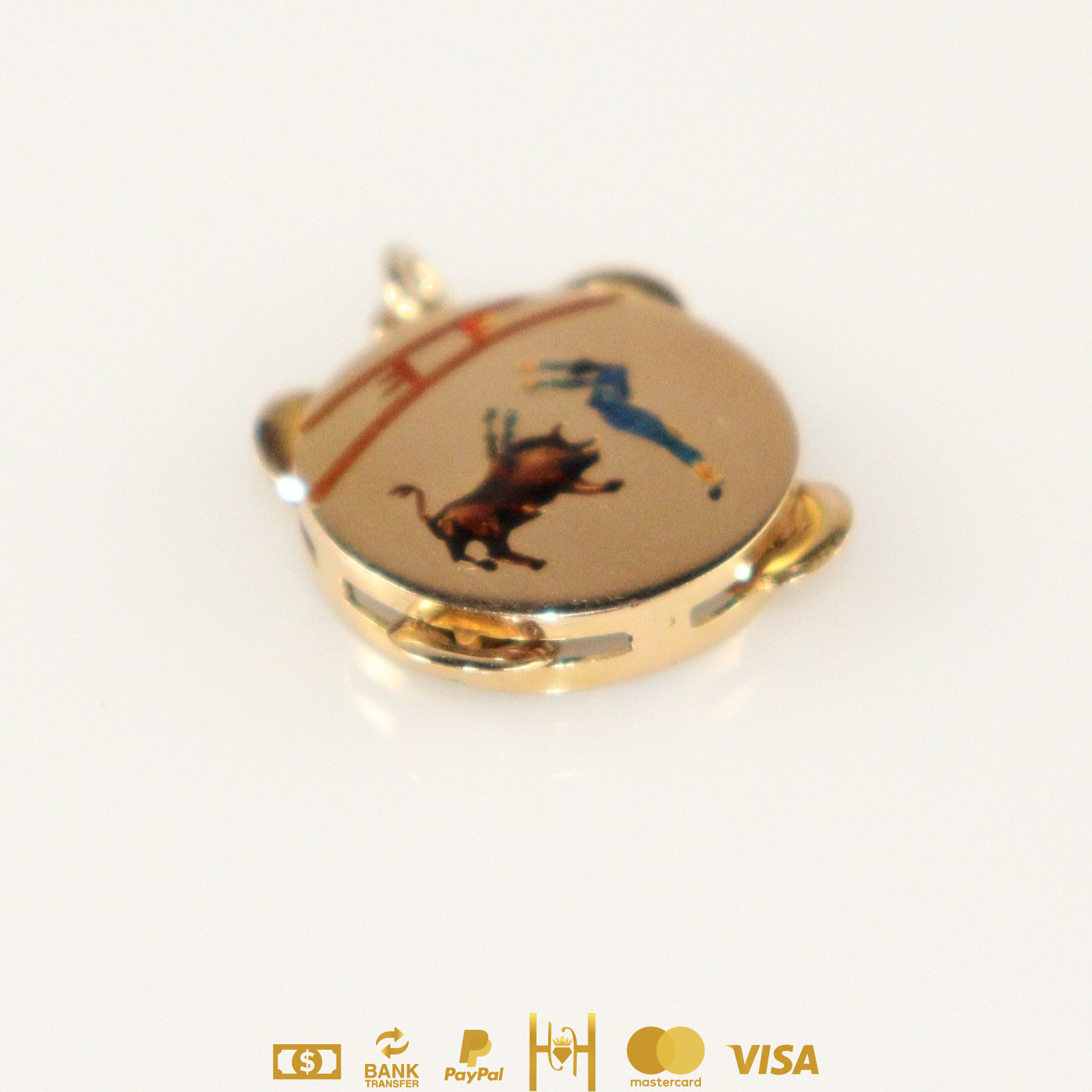 Dije de Pandero de torero 14k