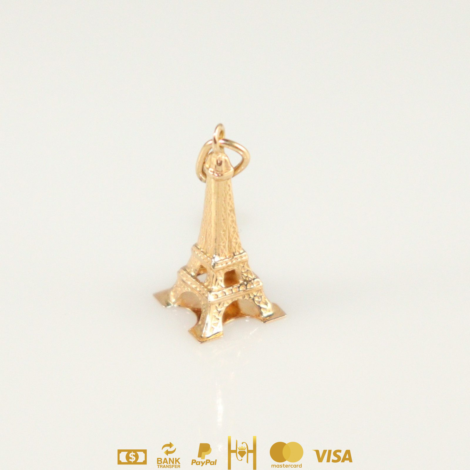 Dije de Torre Eiffel en 18k