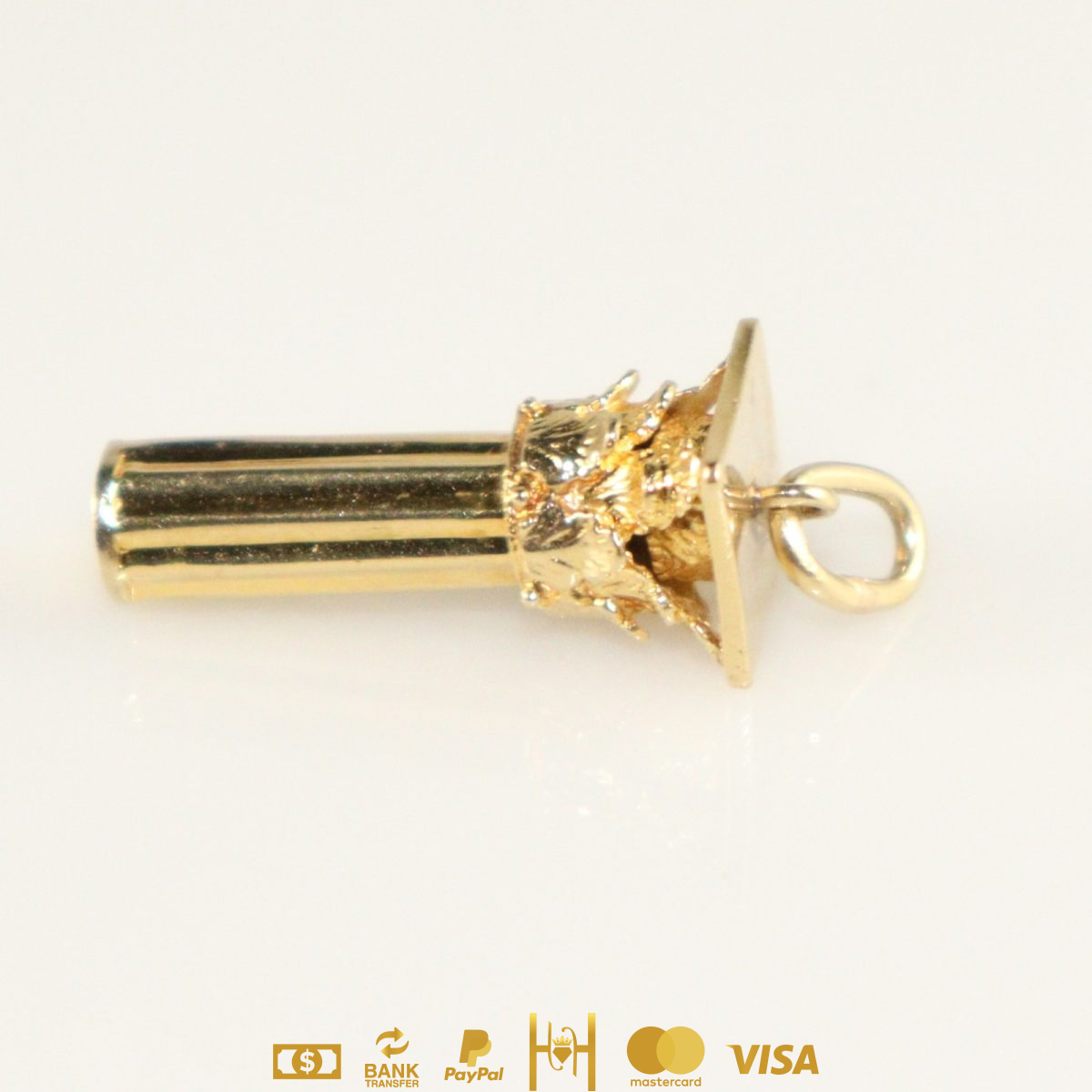 Dije Columna Griega Corintia 14k